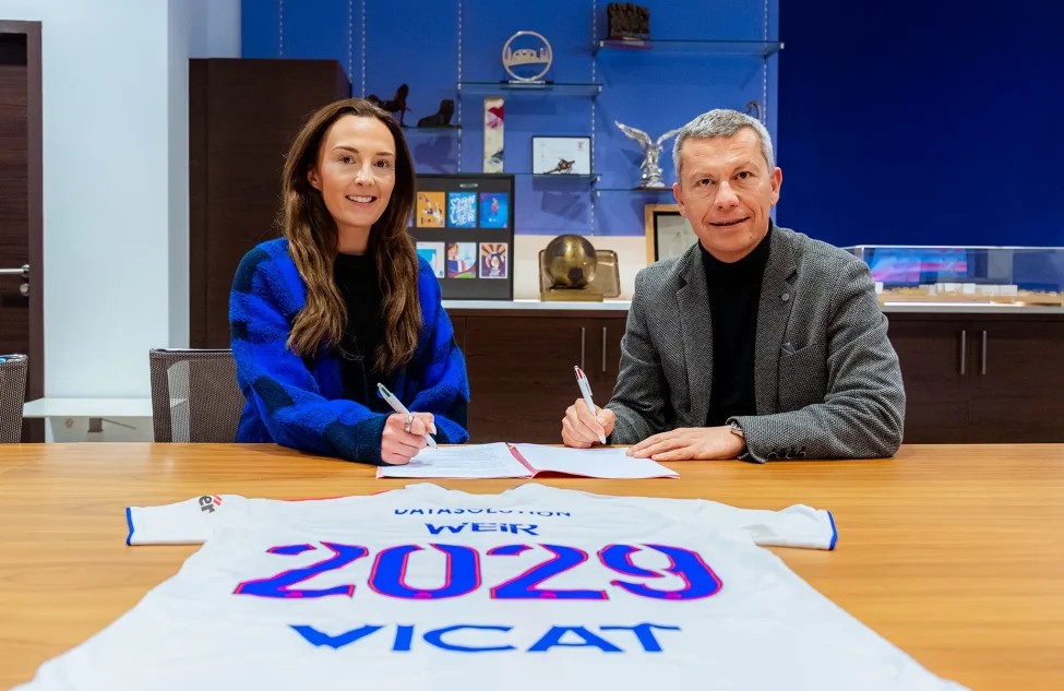 Caroline Weir signe à l’OL Lyonnes jusqu’en 2029