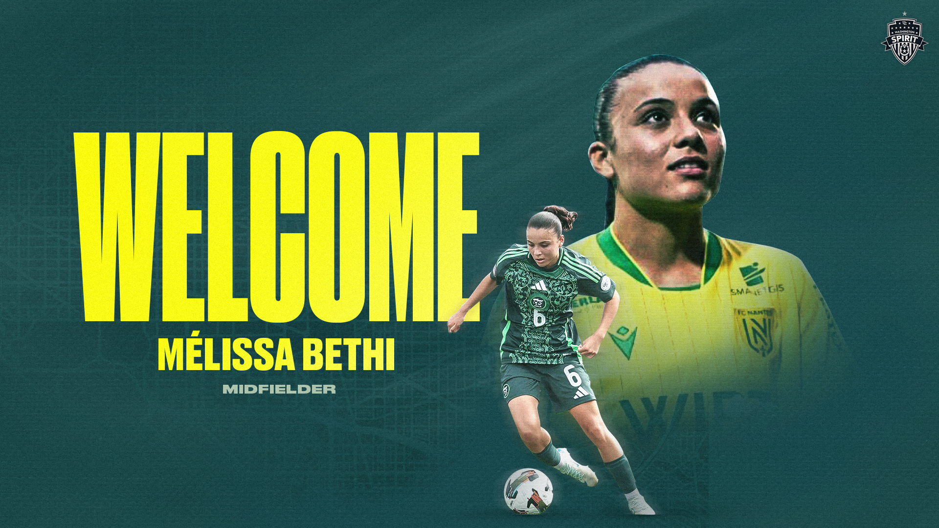 MELISSA BETHI, DE NANTES À WASHINGTON SPIRIT