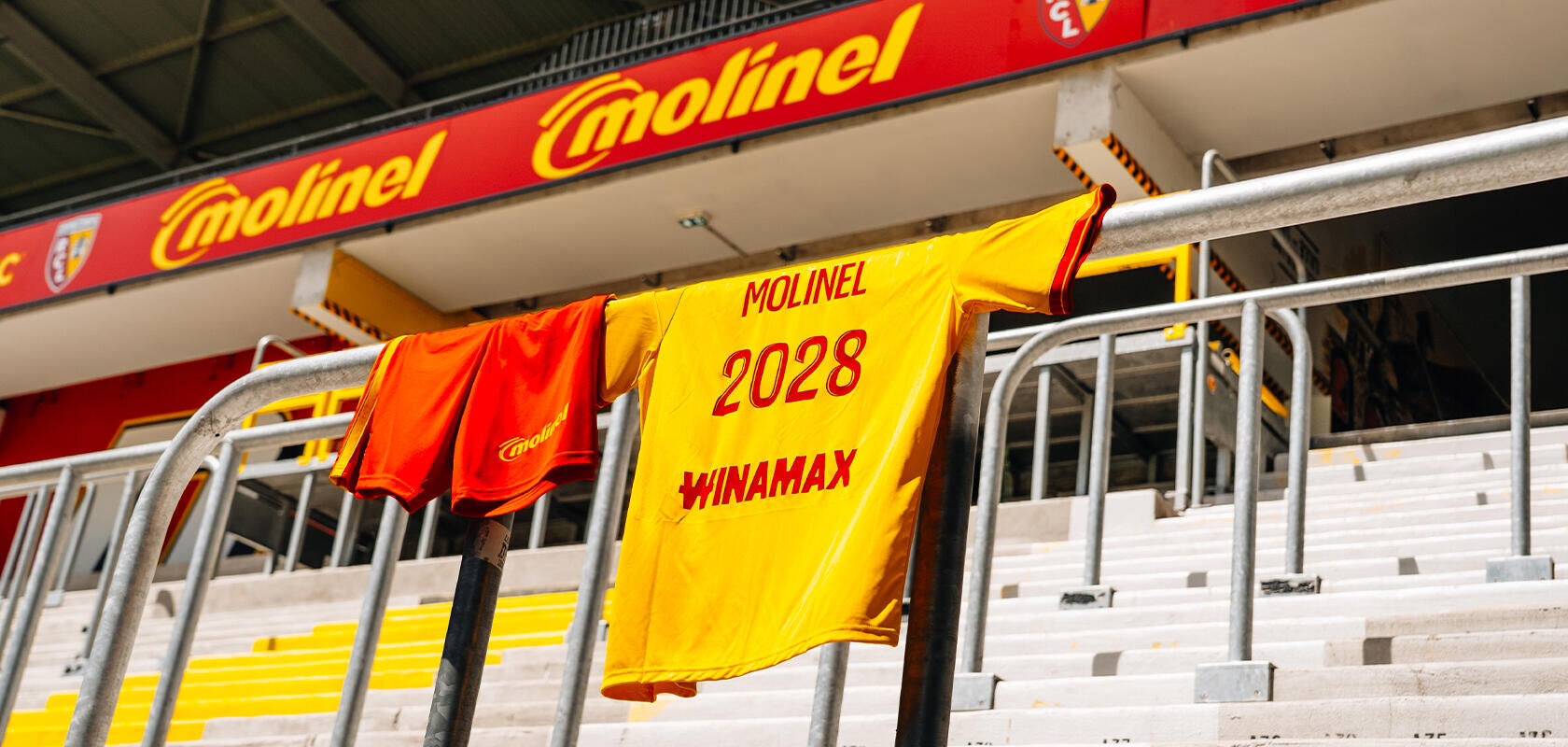 Molinel s’affiche aux côtés du RC Lens