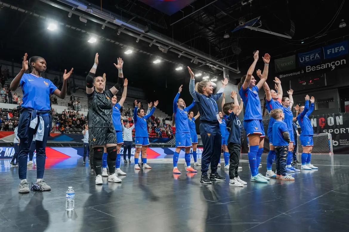 Equipe de France féminine de futsal: les Bleues battent (encore) leur record d’affluence