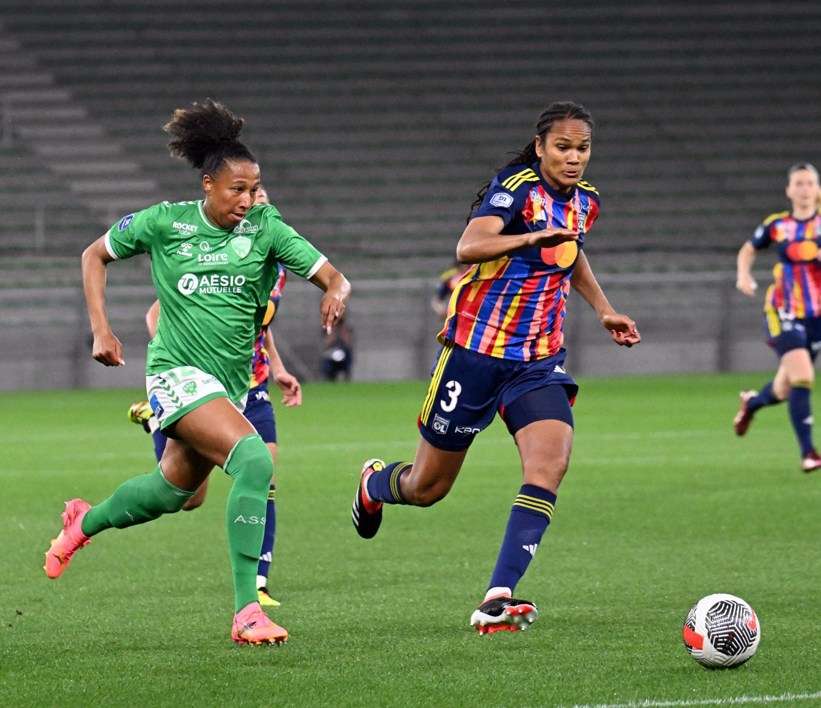 OL féminin: Les chiffres du succès contre l'ASSE