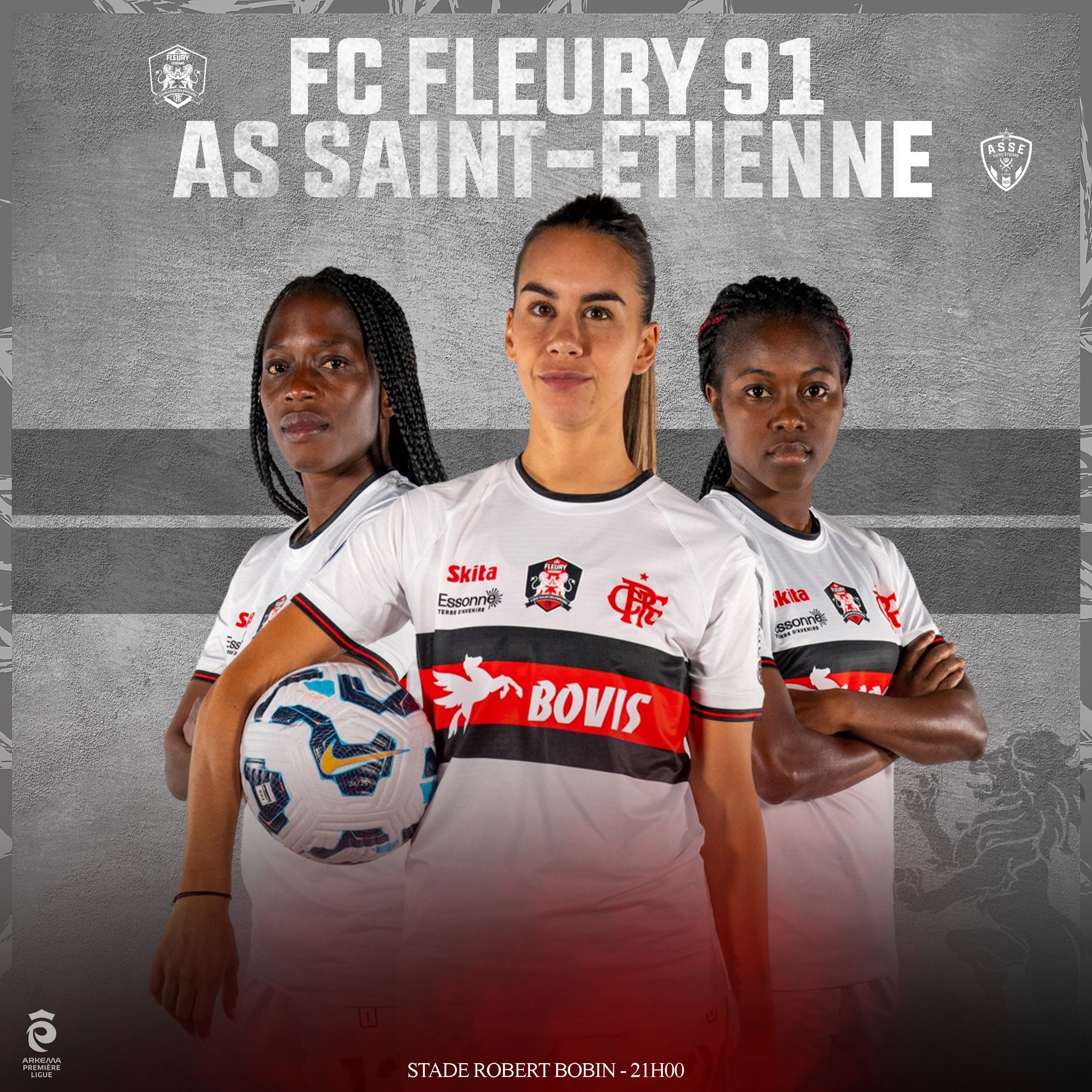 D1 Arkema: Les stéphanoises en danger face au FC Fleury 91 ce soir.