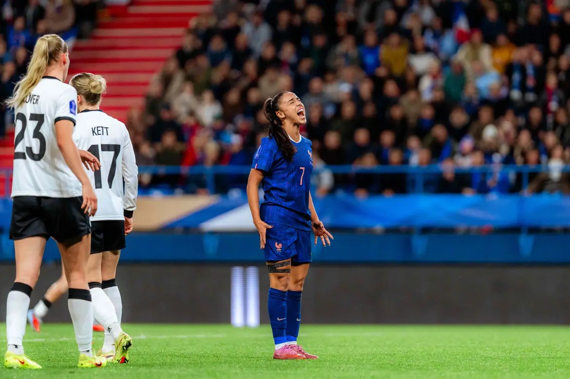 Ligue des Nations : les Bleues échouent face à l’Allemagne, une bataille perdue, mais disputée