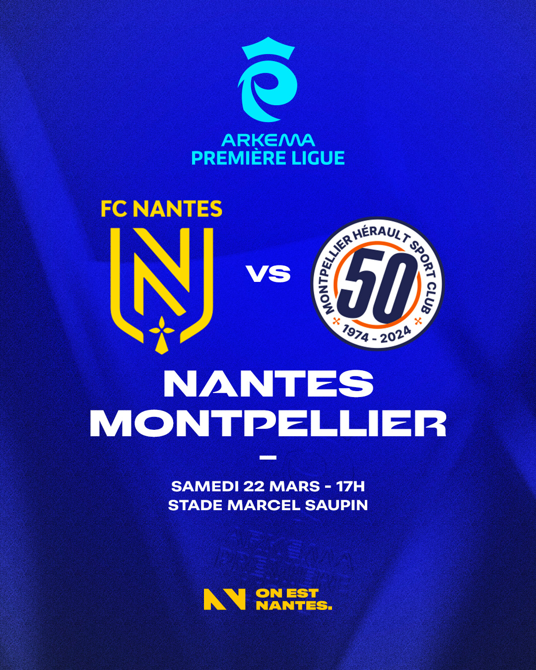 Première ligue Arkema: Le FC Nantes sera face à Montpellier ce samedi.