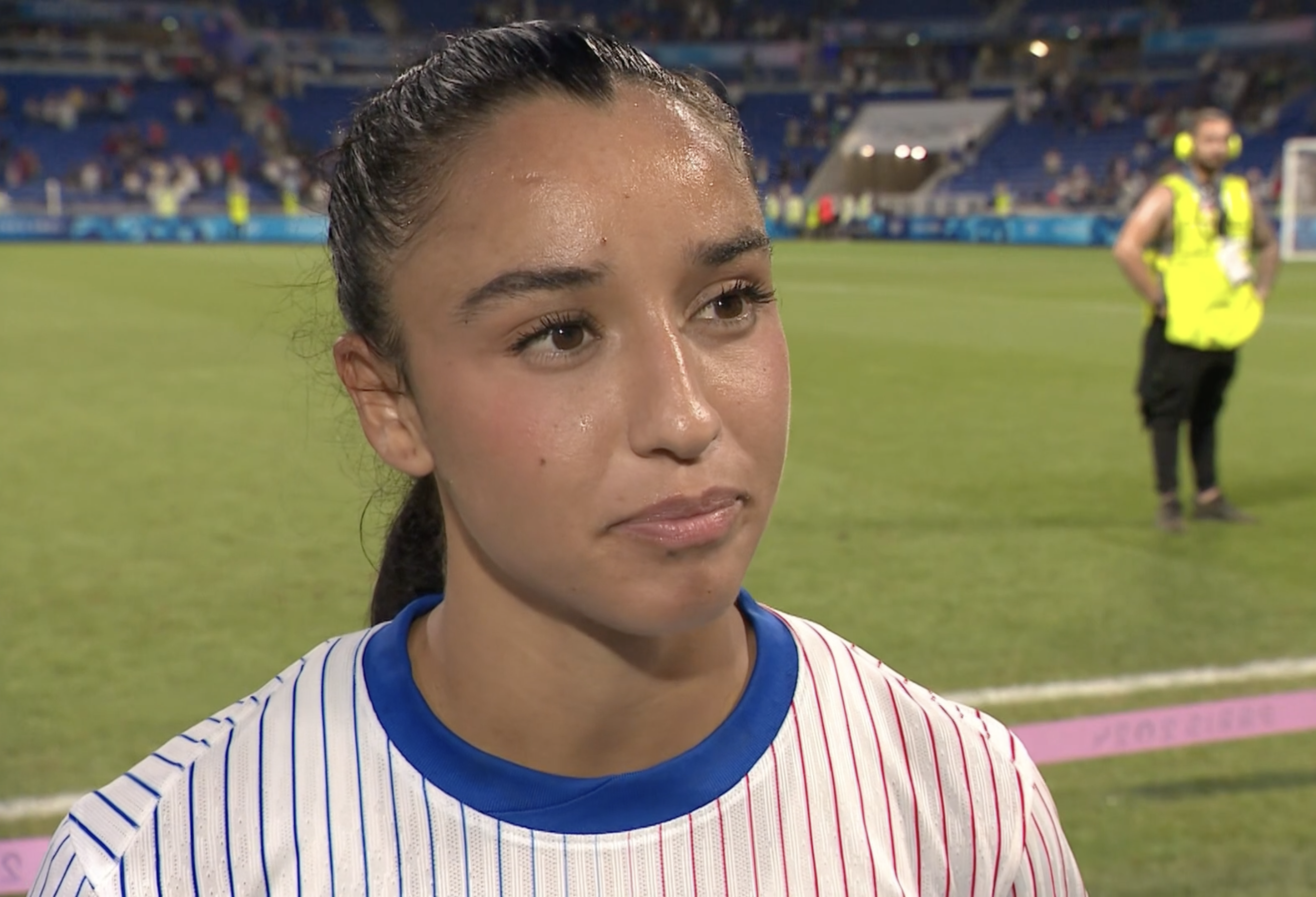 [JO 2024] Sakina Karchaoui (Bleues) : « Ça fait du bien à toute l'équipe aussi. »