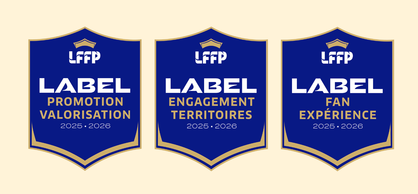 Les Marseillaises récompensées par trois Labels Or de la LFFP
