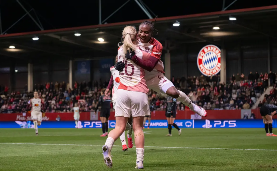 L'OL s'impose à Munich et prend une option pour les demi-finales en Ligue des Champions