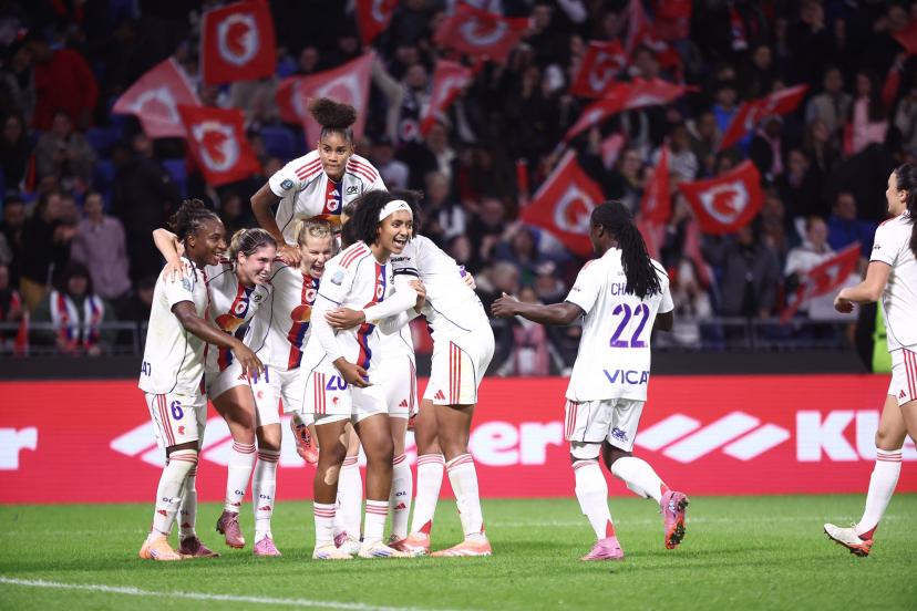 L'OL Lyonnes déjà en avance sur le Servette